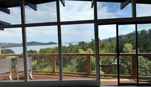 Spectacular SF Bay Views in Newly Remodeled Home in Mill Valley