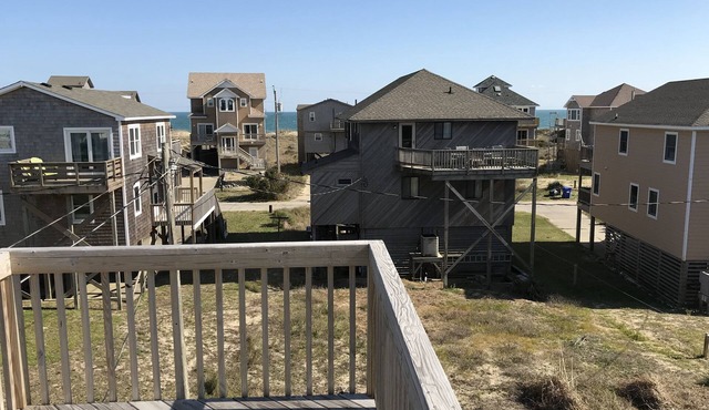 Spectacular Sound & Ocean Views, OBX 3BR2BA House, sleeps 8, dog friendly