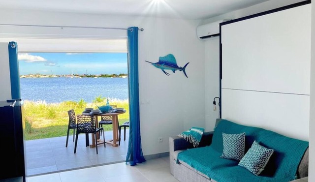 Spectacular sunset view in our dreamy studio !