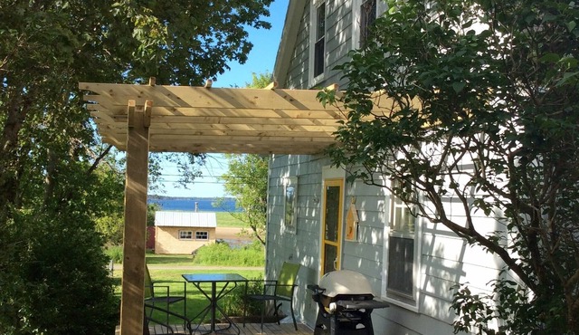 Spectacular views of beach from this waterfront cottage