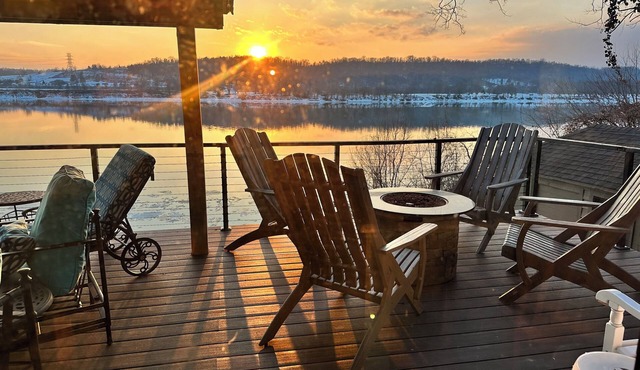 Spectacular views and located minutes from Riverbend Music Center.