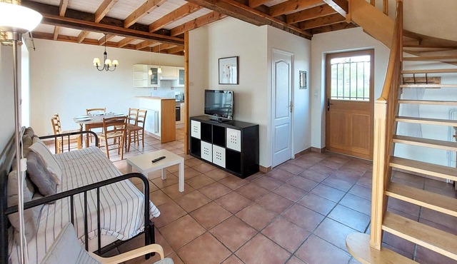 Spend a relaxing vacation in this practical cottage in a quiet countryside.