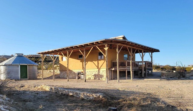 Spirit House in the Terlingua Ghost Town