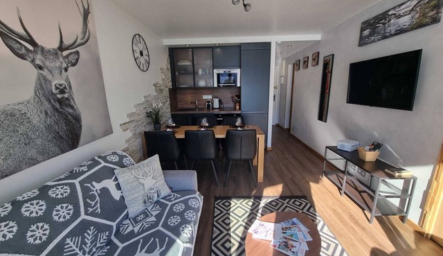 Splendid apartment at the foot of the slopes/2 separate bedrooms/ideal for a 4p family