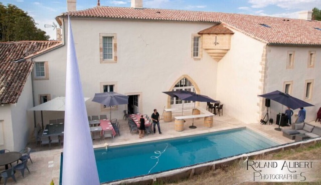 Splendid castle entirely restored with swimming pool and vast ground 18p