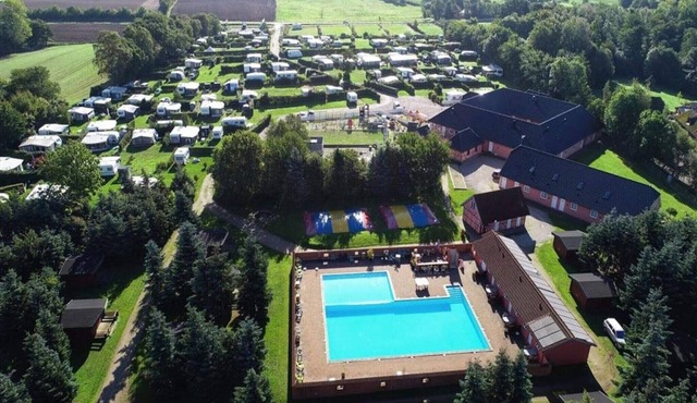 Splendid cabin in camping resort