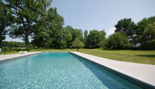 Splendid rural Chateau/Manor house with a pool for your big family vacation