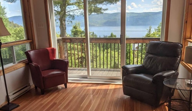 Splendid VIEW of the Saguenay Fjord