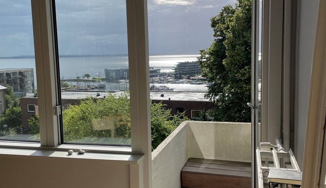 splendid view of the Bay in listed architecture, heart of Aarhus