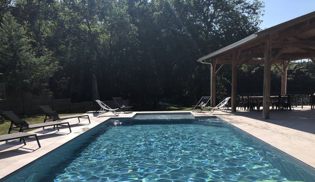 SPLENDID VILLA IN A GREENERY ECRIN, 24 PEOPLE, LANDES