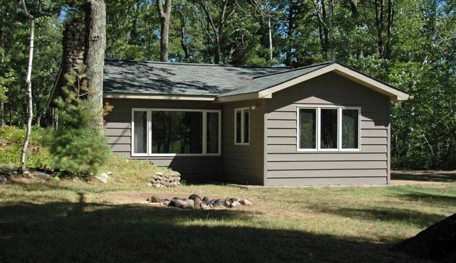 Spok'n 4 on Peaceful McCarry Lake near Iron River, Wisconsin