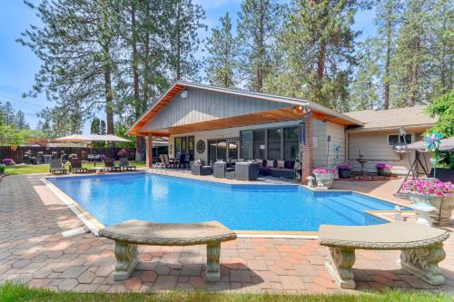 Spokane Valley Vacation Rental with Shared Pool!