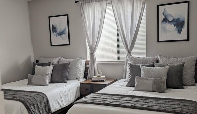 Sports Fan Getaway 2 mi to AT&T Stadium Pool/Gym Near Entertainment District