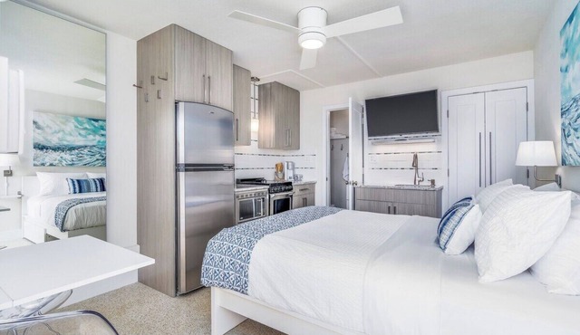 Spotless Coastal Efficiency in Cocoa Beach! - Unit B