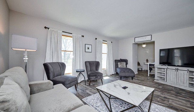 Sprawling Private Pond View Home