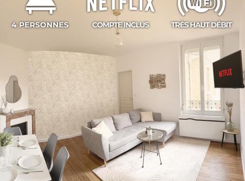 Spring - Centre-Ville - Gare - Spacieux - Netflix