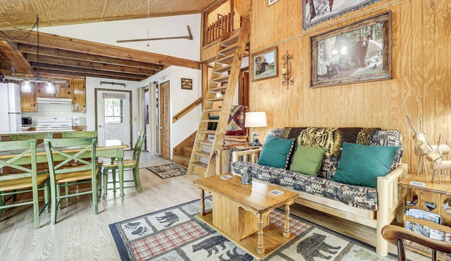 Spring Creekside Getaway at Whittier Cabin w/Deck