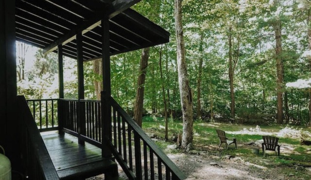 Spring Flowers, Hikes, Fishing @ Modern Mtn. Cabin