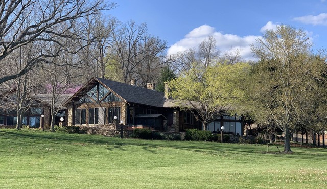 Spring Lake Ranch has a Private, Rustic Lodge perfect for family/group retreats!