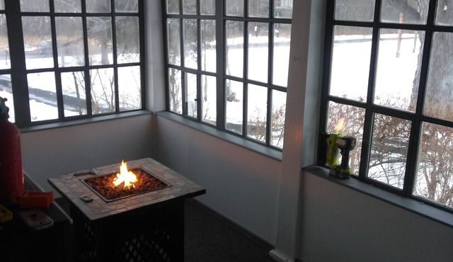 Spring time is here. The leaves are on the trees and Grandma's waiting for you.