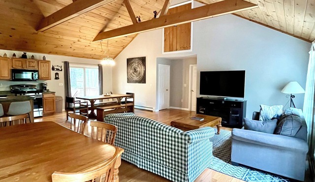 Spring To Sunshine in White Mountain with Lake and Beach Access. Nearby Hiking.