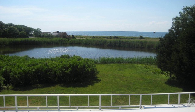 Springs, East Hampton waterfront home with stunning sunset views