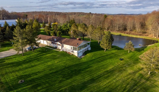Spruce Haven - 5 br home on 53 acres with pond