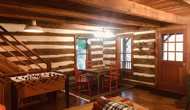 Spruce Run Cabin, a wooded retreat on the mountain