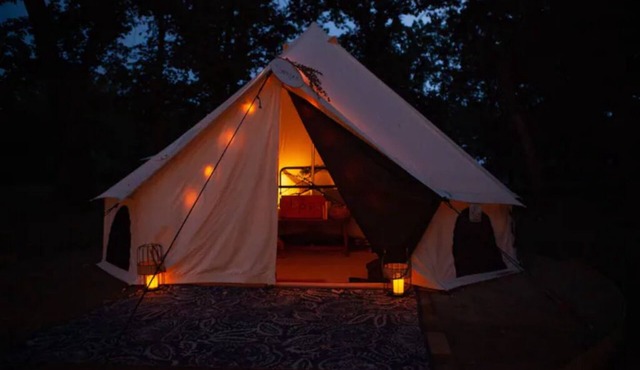 Spruce Tent at The Grove Glamping