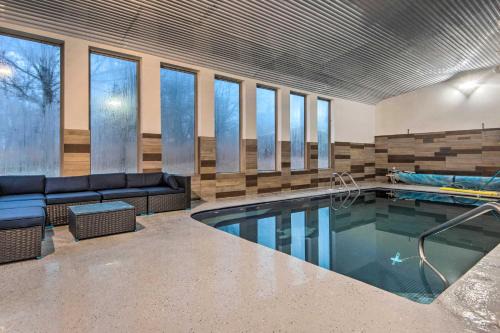 St Charles Hilltop Mansion with Mod Interior!