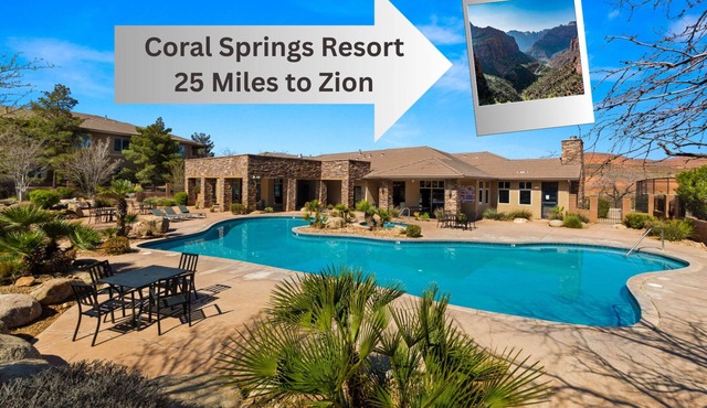 St. George Gem, Pool, Hot Tub, View, Zion Basecamp