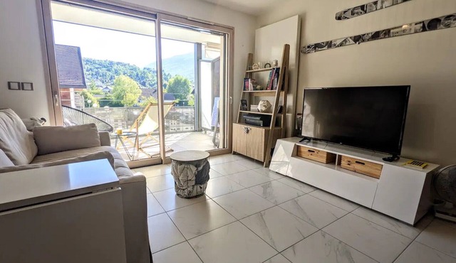 ST-JORIOZ centre, appartement avec terrasse , 4PERS