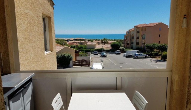 St Pierre La Mer, VUE SUR MER, Quartier calme, T2