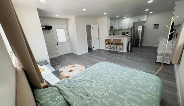 Standalone Private Studio with an additional sofa bed sleep up to 3 people