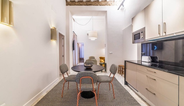 Standard 2 bedroom ground floor apartment.