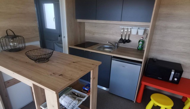 Standard Two Bedroom Mobile Home with Sea View and Terrace
