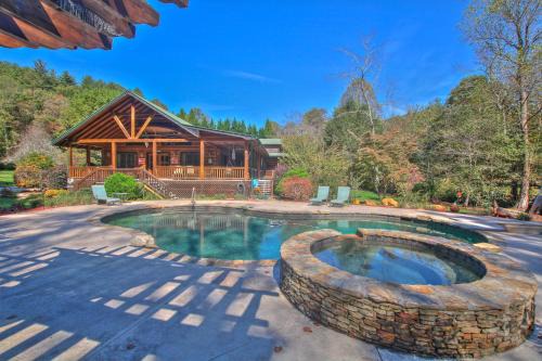 Stanley Creek Lodge - Private Pool and Fishing - Heated Private Pool, Spacious Rooms, Scenic Views, Creekside Firepit, Trout Str