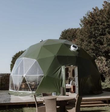 Star Gazing Dome 3 with Log Burner & Heating