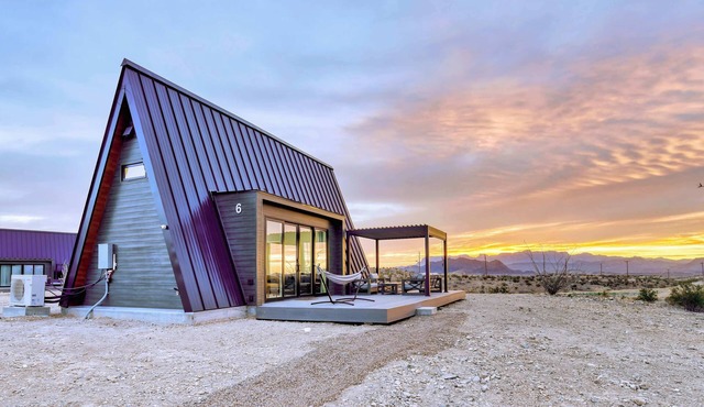 Stardust Big Bend Luxury A-Frame#6 with great view