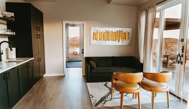 Stardust Big Bend Luxury A-Frame#8 with a fab view