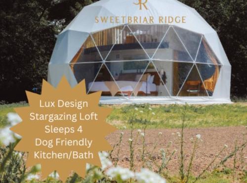Stargazing Dome on secluded 56 acres - Solidago