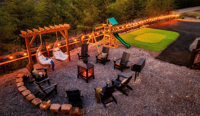 Stargazing Pool Golf Murals