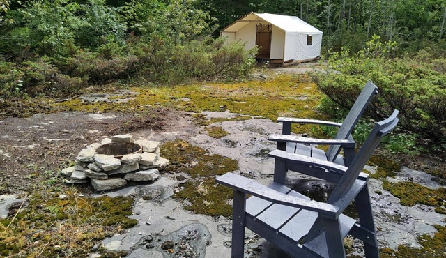 Stargrass Tent | Campground with Quarry Lake