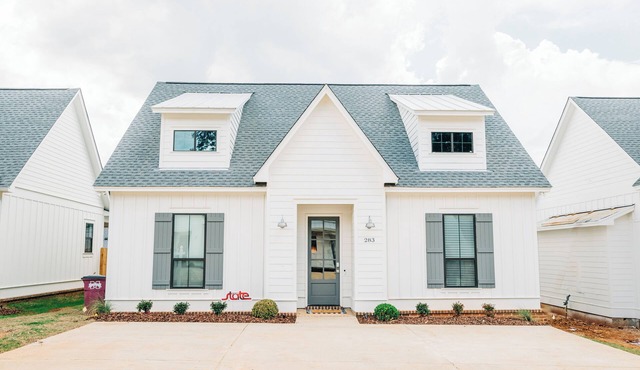 Stark Landing is a brand new modern home located in the heart of Starkville!