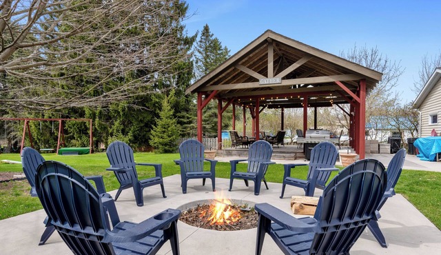 State Park w/Orchard Style Yard & Pavilion