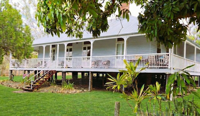 Station Masters Queenslander Country Home. Heritage charm meets modern luxury!