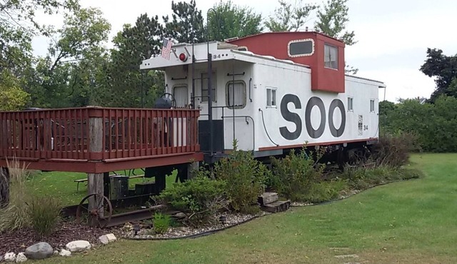 Stay aboard a Caboose!