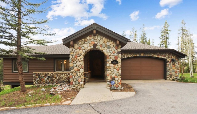 Stay at Evergreen Lodge, a secluded home with a private hot tub!
