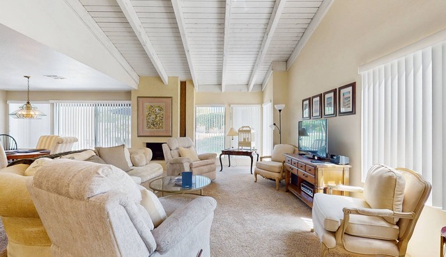 Stay Awhile: Enjoy Relaxed, Comfortable Living in the Heart of Palm Desert.