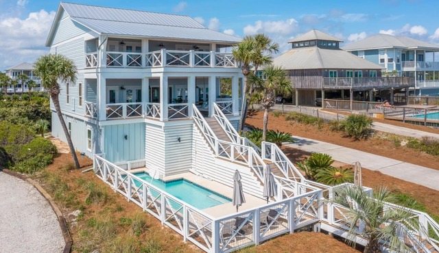 Stay for Summer at this Home with Gulf Views, Bikes and a Private Pool